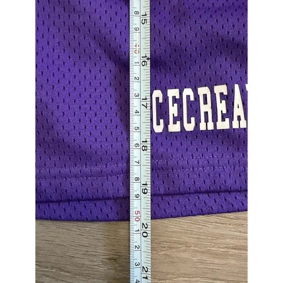 Ice Cream Pineapple Shorts Prism Violet BBC Drawstring Pockets Men’s M - Picture 12 of 15